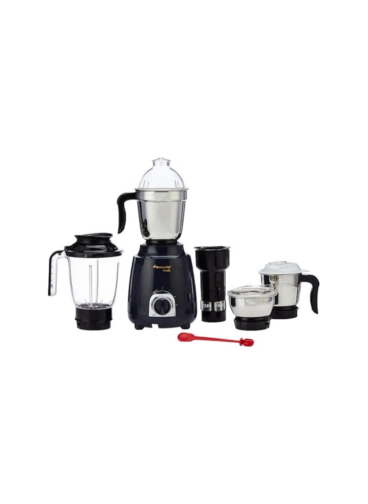 Click to open expanded view   VIDEO    Butterfly Pestle 750W Mixer Grinder, 4 Jar, Ink Blue