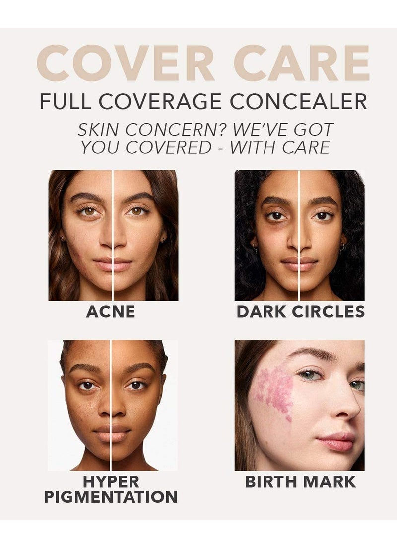 Dermablend Cover Care Concealer, Full Coverage Concealer Makeup and Corrector for Under Eye Dark Circles, Acne & Blemishes