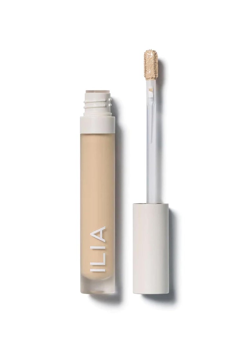 ILIA - True Skin Serum Concealer | Non-Comedogenic, Cruelty-Free, Vegan, Safe For Sensitive Skin, Reduces Appearance of Dark Circles + Blemishes (Chicory SC1, 0.16 oz | 5 ml)