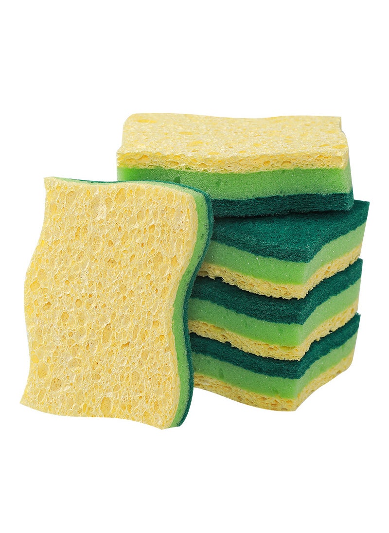 Biodegradable Sponge Scouring Pads Kitchen [20 Pack]]