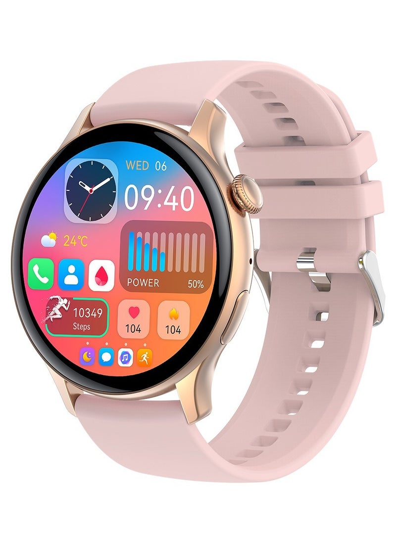 HK85 Smart Watch Thin Body with 1.43 Inch AMOLED High Definition Color Screen Full Health Monitoring Smartwatch for Men and Women with Low Power Consumption