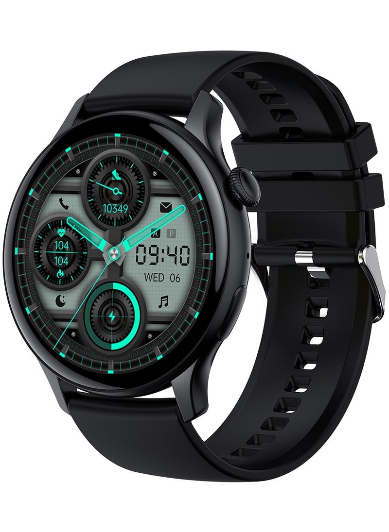 HK85 Smart Watch with Thin Body 1.43 Inch AMOLED High Definition Color Screen Full Health Monitoring for Men and Women Low Power Consumption