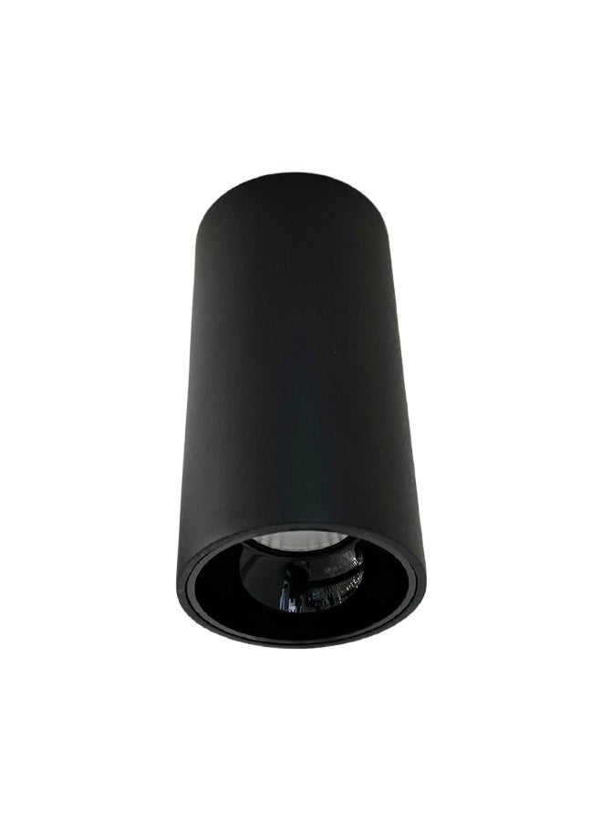 LED Indoor Ceiling Spotlight 12W Black