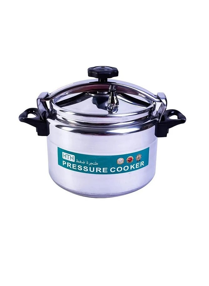 HTH 35L Pressure Cooker Aluminum for Household, Super-pressure Cooker Secure Cookerware, Silver