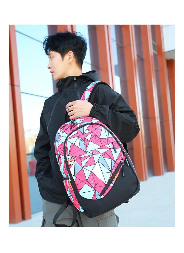 3-Piece Back To School Waterproof Printed Kids Backpack Set Outdoor Travel Backpack