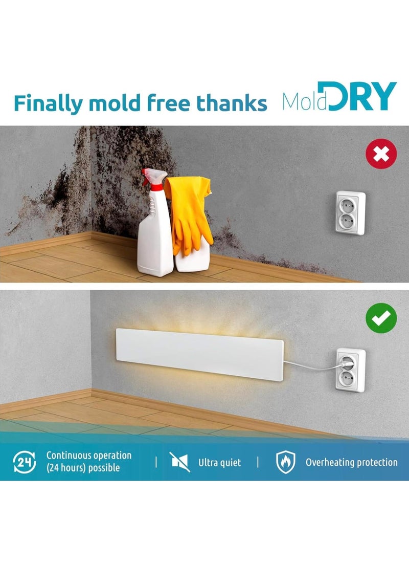 Mould remover Basic plus extension Module - Mould magic Remover without Chemicals - Alternative to every Mould Spray or Anti Mould white paint for Any Room - mould free forever