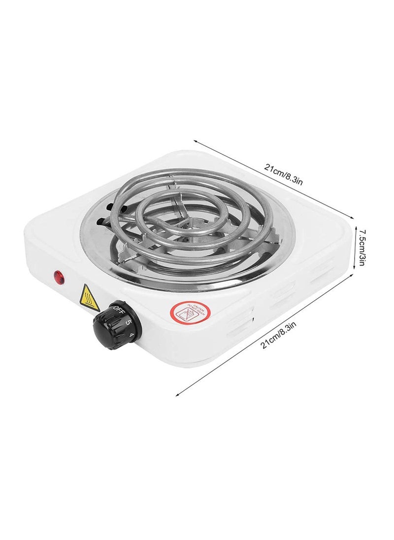 Household Heater, Electric Stove, Mini Heating Plate, Alloy Material for Coffee Office Home Cooking