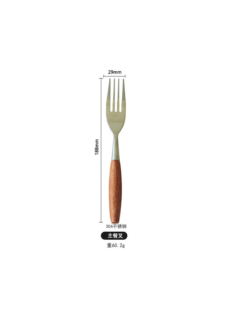 Stainless Steel Cutlery Set Retro Pearwood HandleY019 fork Y019 fork