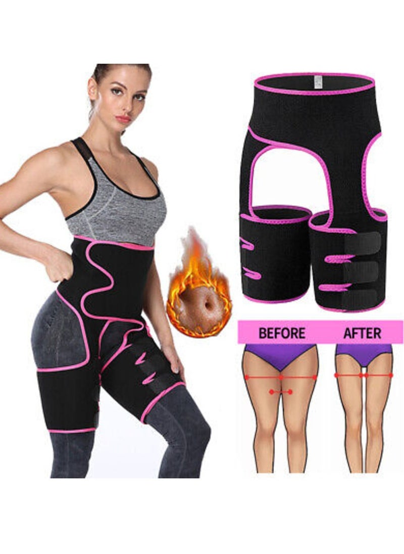 Waist Trainer For Women Tummy Belt Wrap Adjustable Waist Trimmer Belt For Women & Men Comfortable Sweat Belt Waist Trainer Belt For Tummy Control Elastic Belly Belt