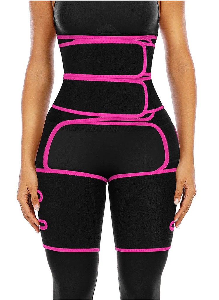 Waist Trainer For Women Tummy Belt Wrap Adjustable Waist Trimmer Belt For Women & Men Comfortable Sweat Belt Waist Trainer Belt For Tummy Control Elastic Belly Belt