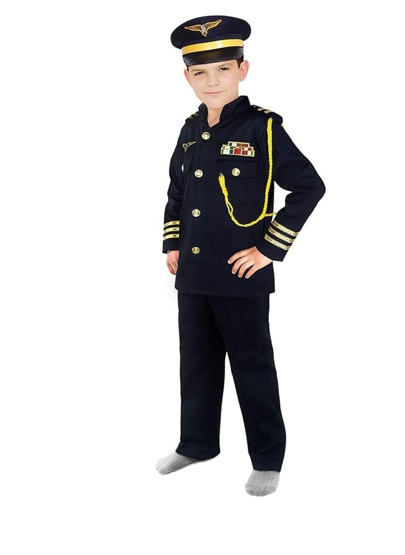 Toycee Costume Pilot Boy 490 10-11