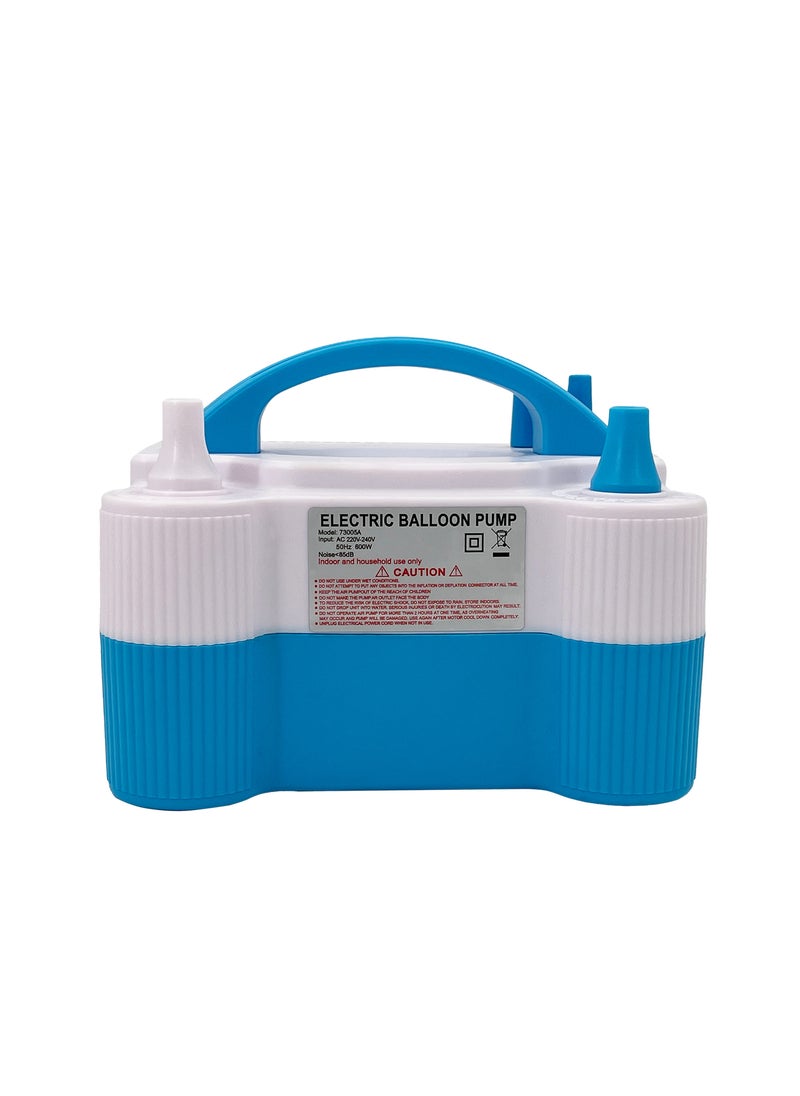 Electric Balloon Inflator Blue