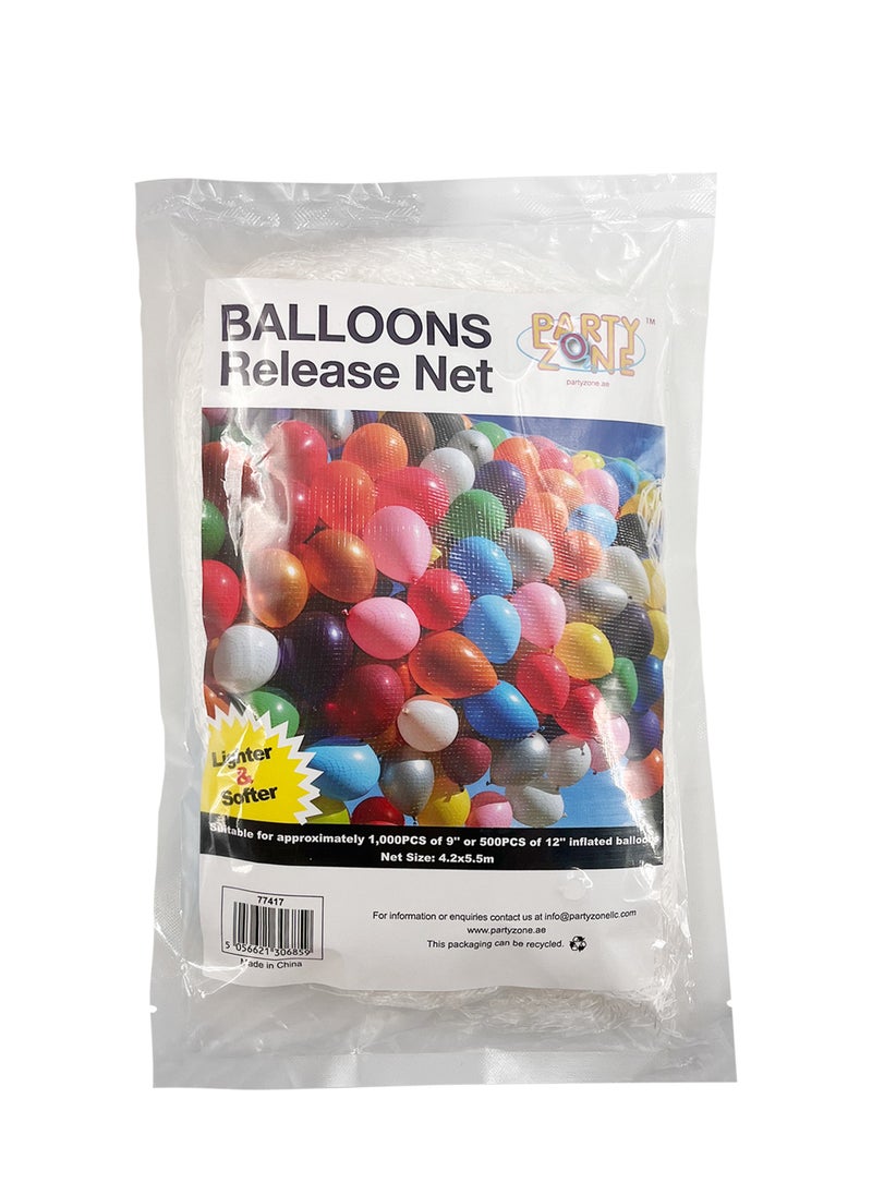 Balloon Release Net 4.2x5.5m for 500pcs 12in Balloons