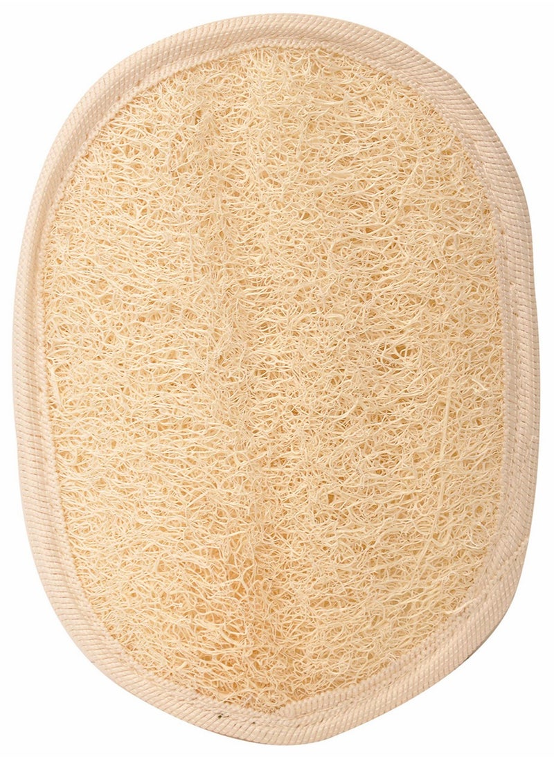 2 Pcs Bath Loofah Sponge and Biodegradable Exfoliating Loofah Pads body Scrubber Natural Bath and Shower Washcloth