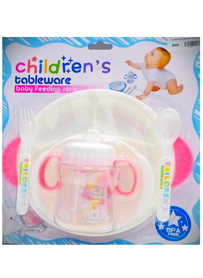 CHILDREN'S TABLEWARE BABY FEEDING SET