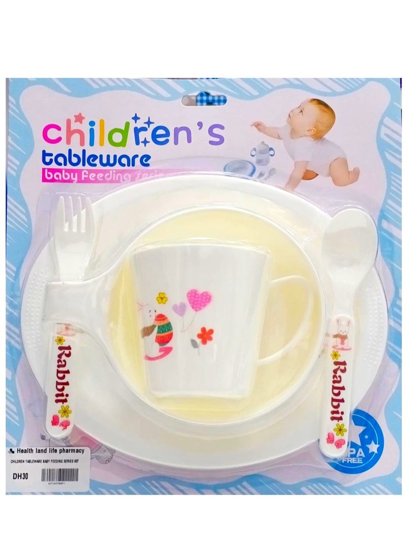 CHILDREN'S TABLEWARE BABY FEEDING SET