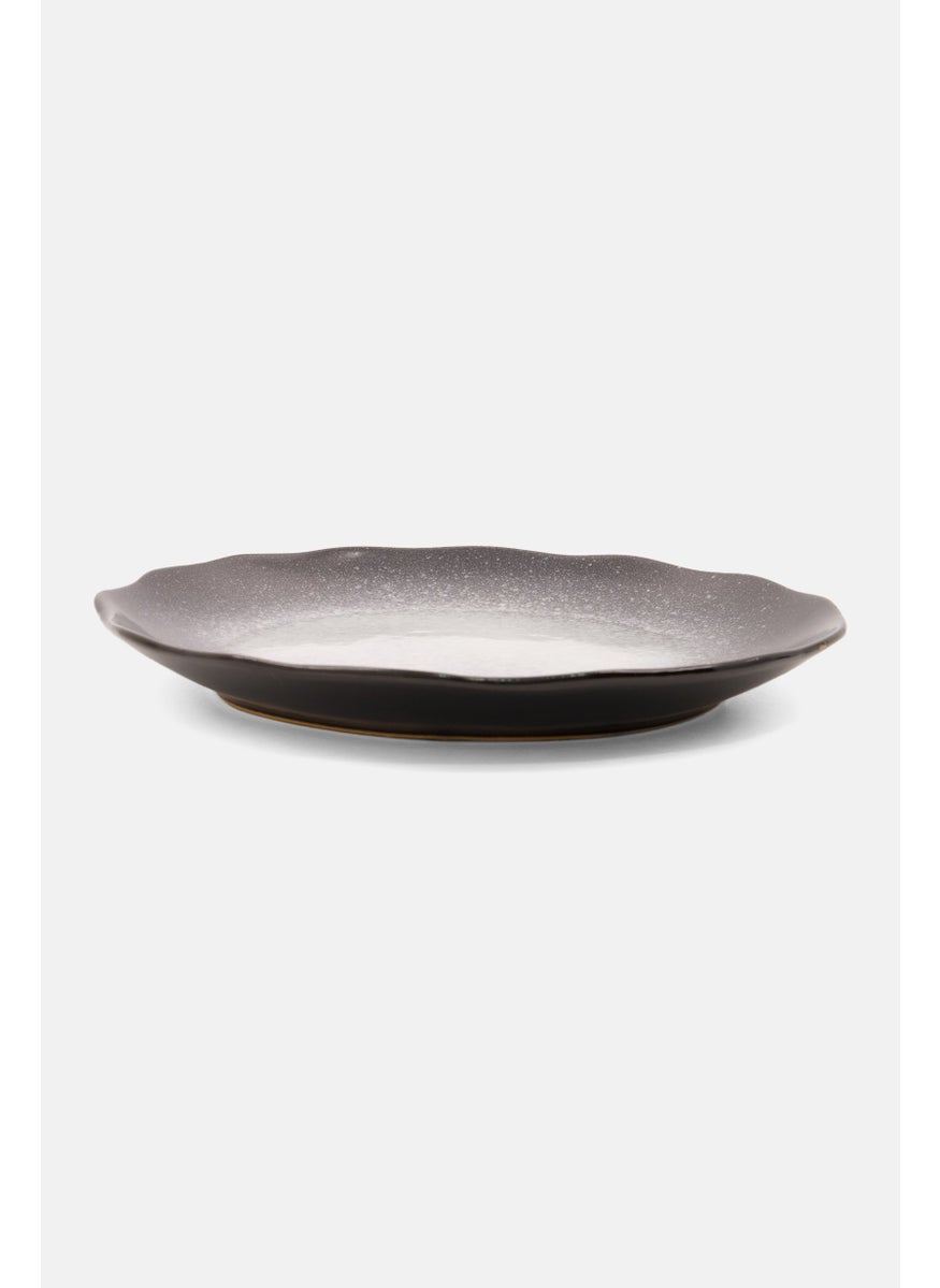 Antigua Plate 80 D cm, Grey/Black