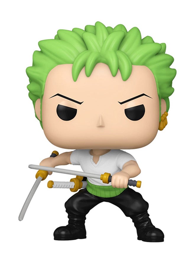 Pop! Animation: One Piece - Zoro w/chase (Refresh), Collectable Vinyl Figure - Gift Idea - Official Merchandise - Toys for Kids & Adults - Movies Fans - Model Figure for Collectors and Display - 80369