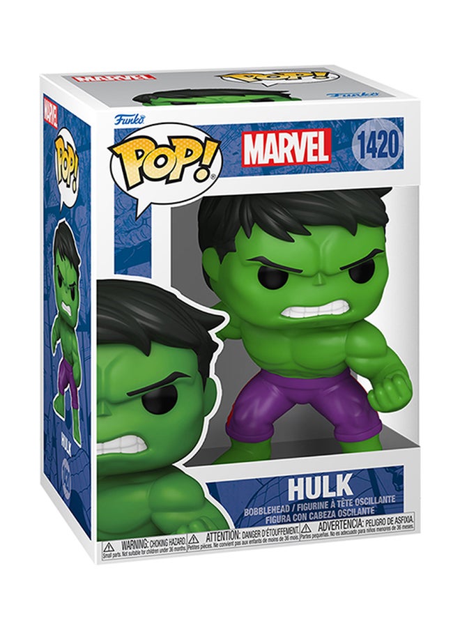 Pop! Marvel: Marvel New Classic - Hulk, Collectable Vinyl Figure - Gift Idea - Official Merchandise - Toys for Kids & Adults - Movies Fans - Model Figure for Collectors and Display - 82498