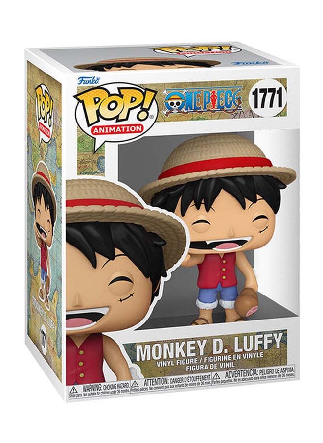 Pop! Animation: One Piece - Luffy (Refresh), Collectable Vinyl Figure - Gift Idea - Official Merchandise - Toys for Kids & Adults - Movies Fans - Model Figure for Collectors and Display - 80365