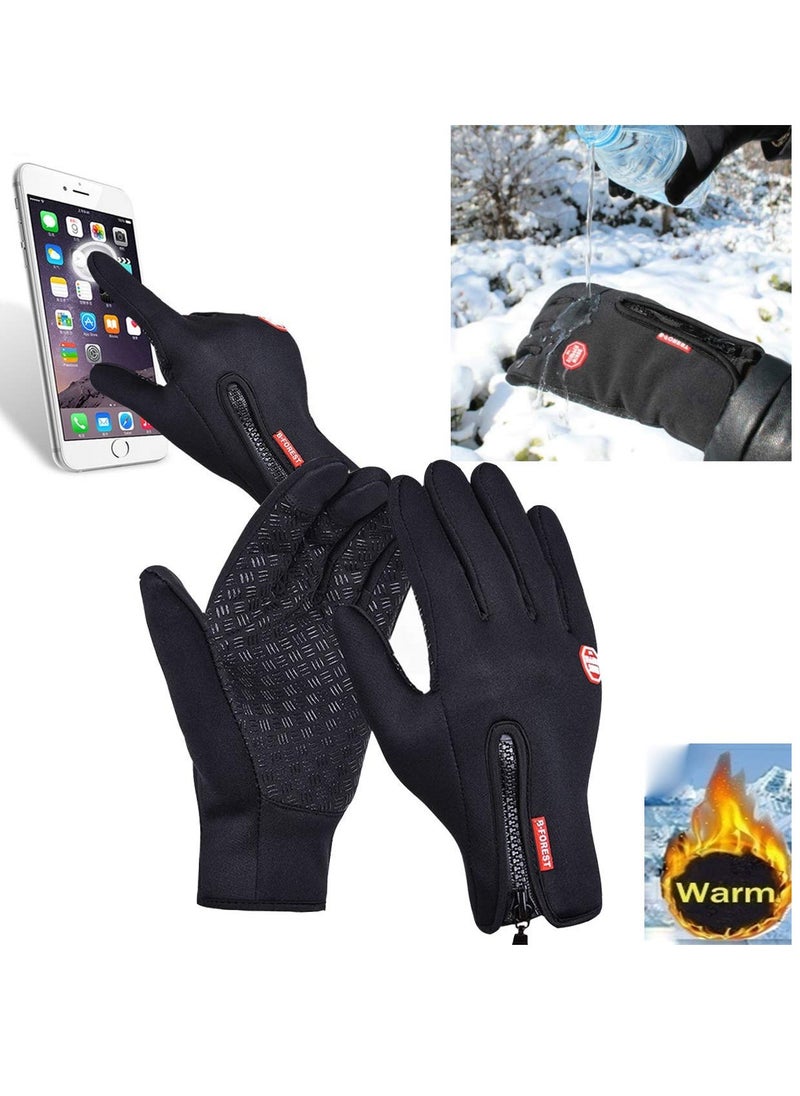 Winter Touch Screen Warm Gloves for Cycling, Amazing Thermal Premium Thermal Windproof Gloves, Outdoor Sports, Bike Glove Bicycle Gloves Cycling Gloves Padded Bike Gloves