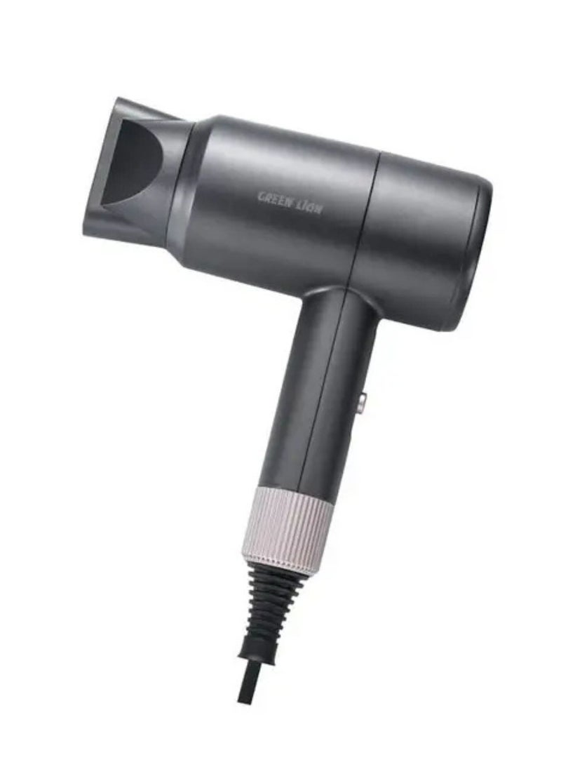 Blow Wave Hair Dryer, 850 W Rated Power, 33-52°C Temperature, Drying & Styling, Hot & Cool Wind, Overheat Protection, Ultra Quiet - Gray