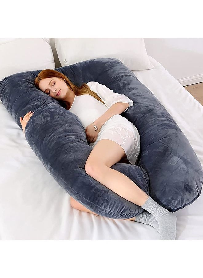 U Shaped Pregnancy Maternity Cuddle Pillow, Full Body And Long Pillows For Sleeping