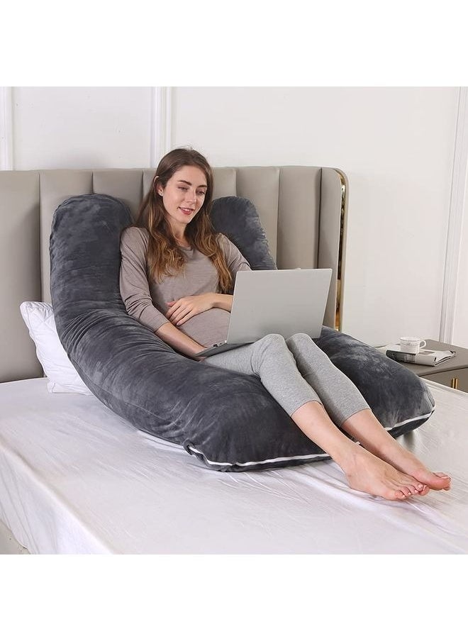 U Shaped Pregnancy Maternity Cuddle Pillow, Full Body And Long Pillows For Sleeping