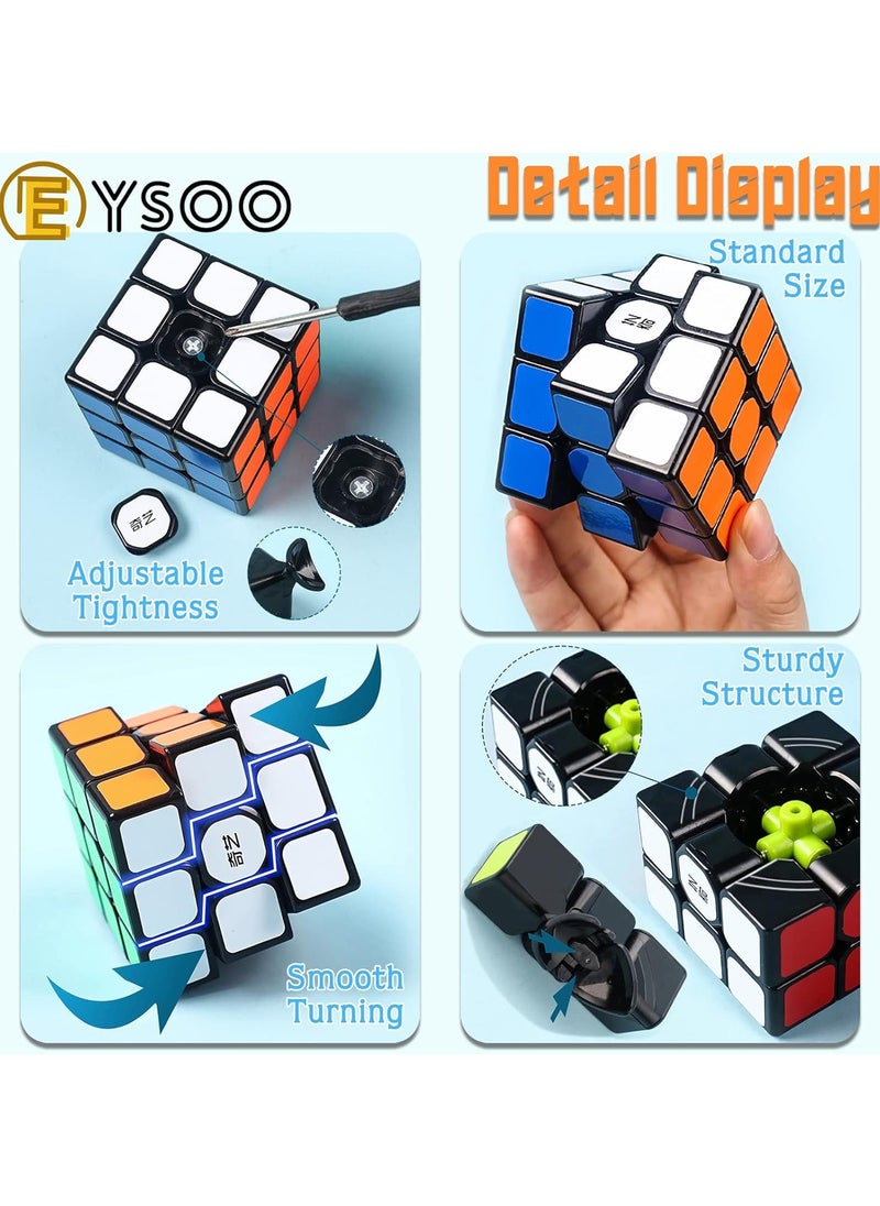 EYSOO Rubik's Cube Set - 4 Pack Magic Cubes (3 option)