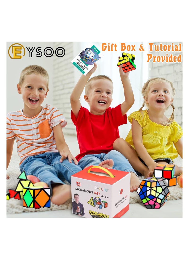 EYSOO Rubik's Cube Set - 4 Pack Magic Cubes (3 option)