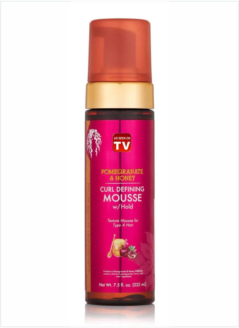 Pomegranate & Honey Curl Defining Mousse with Hold 22ML