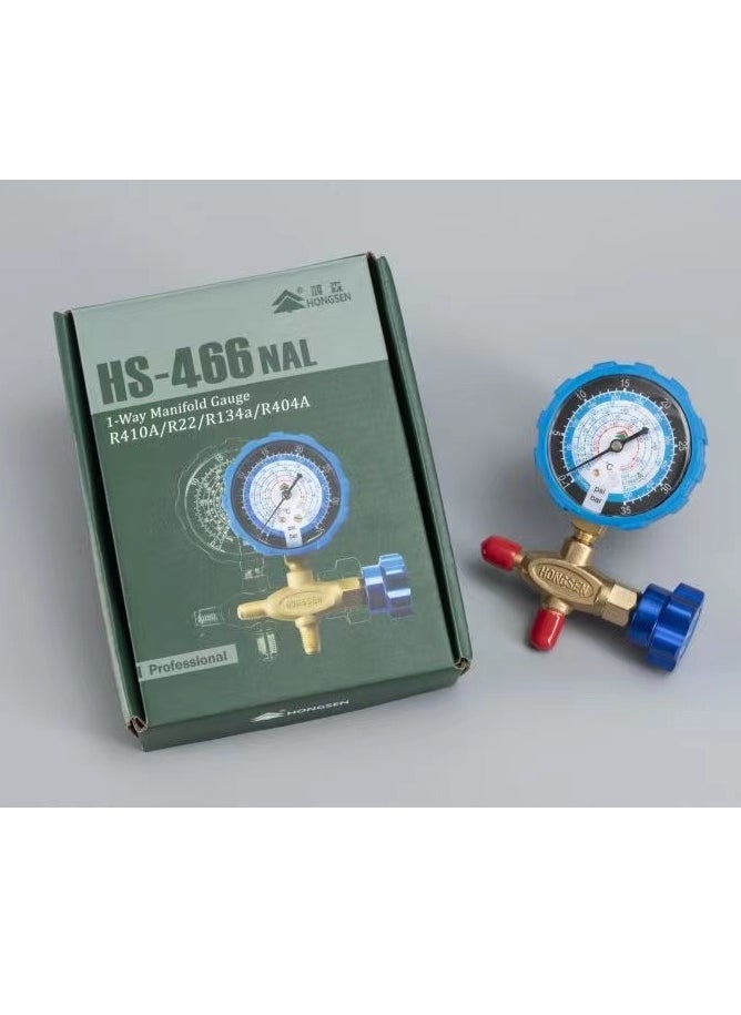 GAUGE SINGLE HONGSEN HS-466 BLUE