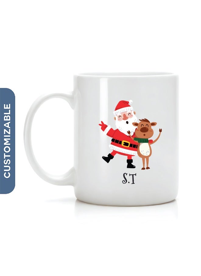 Personalised Christmas Coffee Mug - Holiday Cheer in Every Sip