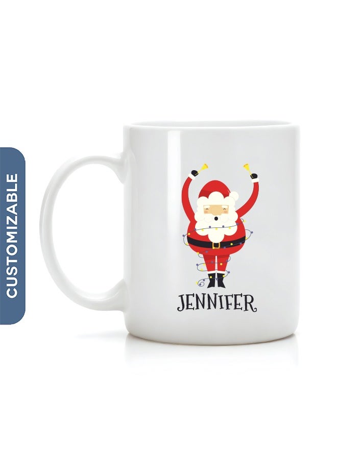 Personalised Christmas Coffee Mug - Holiday Cheer in Every Sip