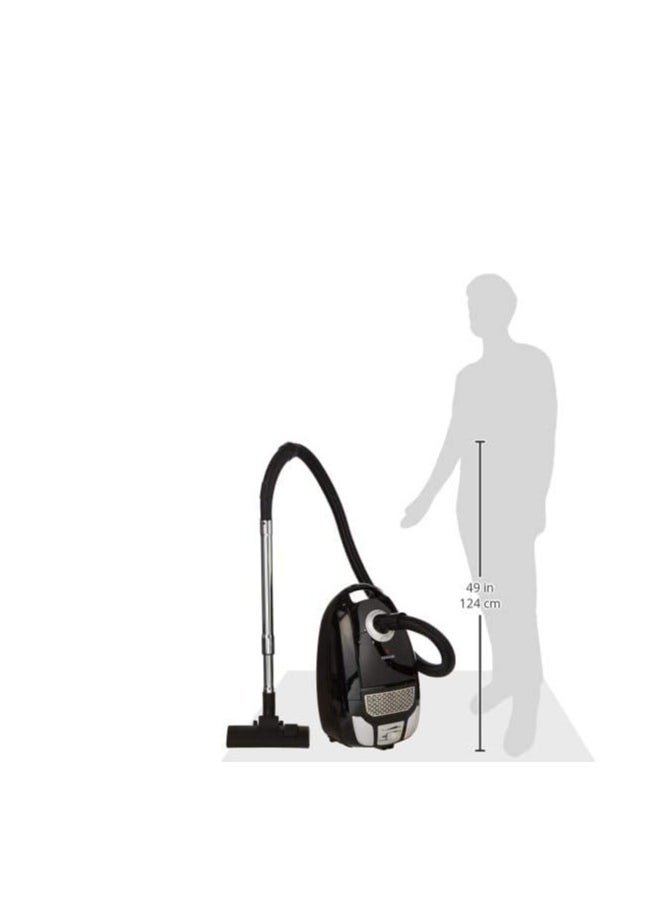 MEBASHI Bagged Vacuum Cleaner - Black, with Automatic Cord Rewind and Stepless Speed Control(ME-VC2003 4.5L)(2200W)