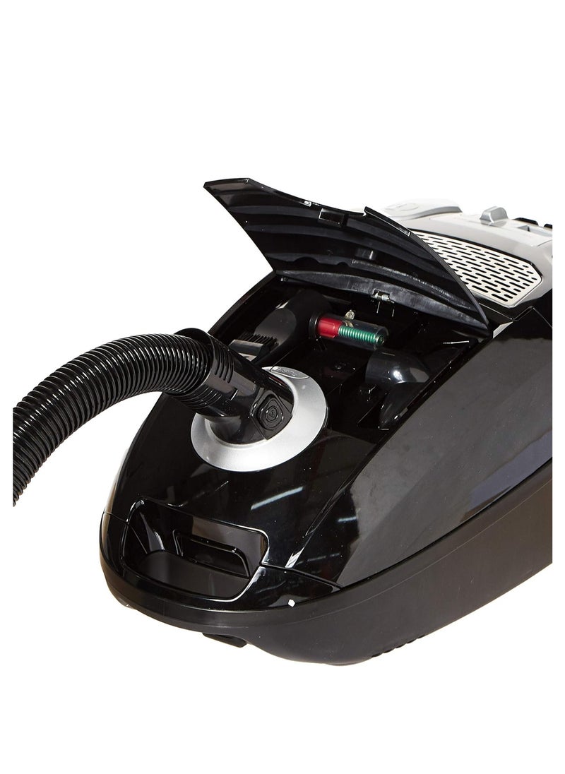 MEBASHI Bagged Vacuum Cleaner - Black, with Automatic Cord Rewind and Stepless Speed Control(ME-VC2003 4.5L)(2200W)