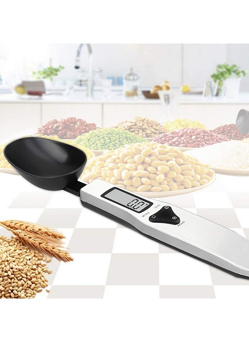 Kitchen Scale Spoon Gram Measuring 500g0.1g C ute Digital Weight Milligram Scoop Grams Electronic Cup for Portioning Tea Flour Spices Medicine