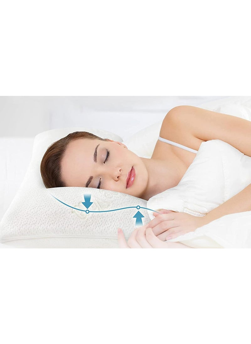 Pillow Memory Foam Sleep Pillow Removable Pillowcase Pillow Large Pillow Side Sleeping Back Sleeping Pillow