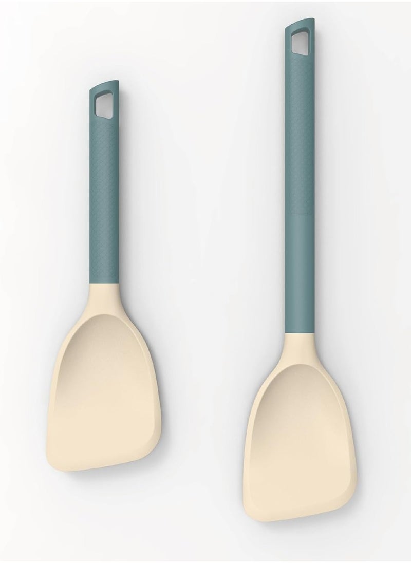 Silicone Spatula Set - Heat Resistant, Non-Stick, Easy Clean