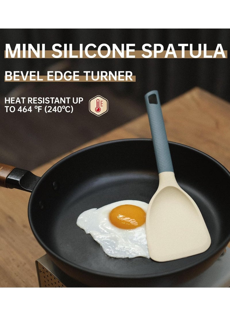 Silicone Spatula Set - Heat Resistant, Non-Stick, Easy Clean