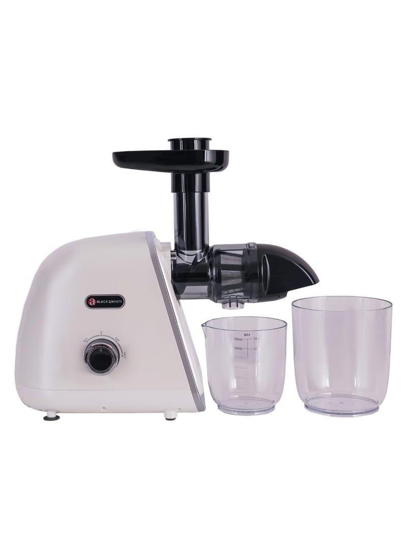 BLACK & WHITE slow juicer