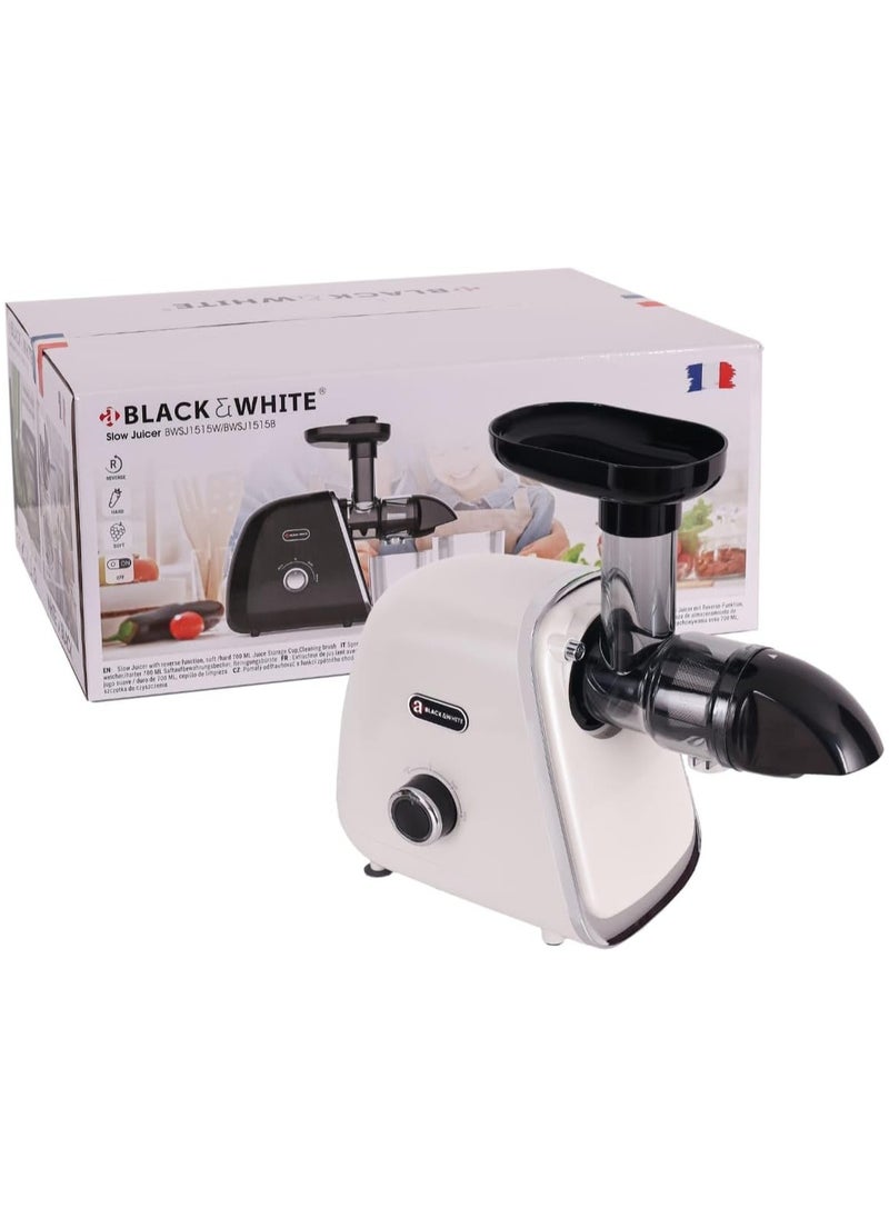 BLACK & WHITE slow juicer