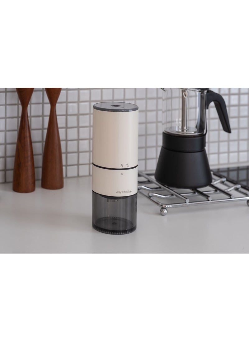 Compact Electric Coffee Grinder Home 988 white pro