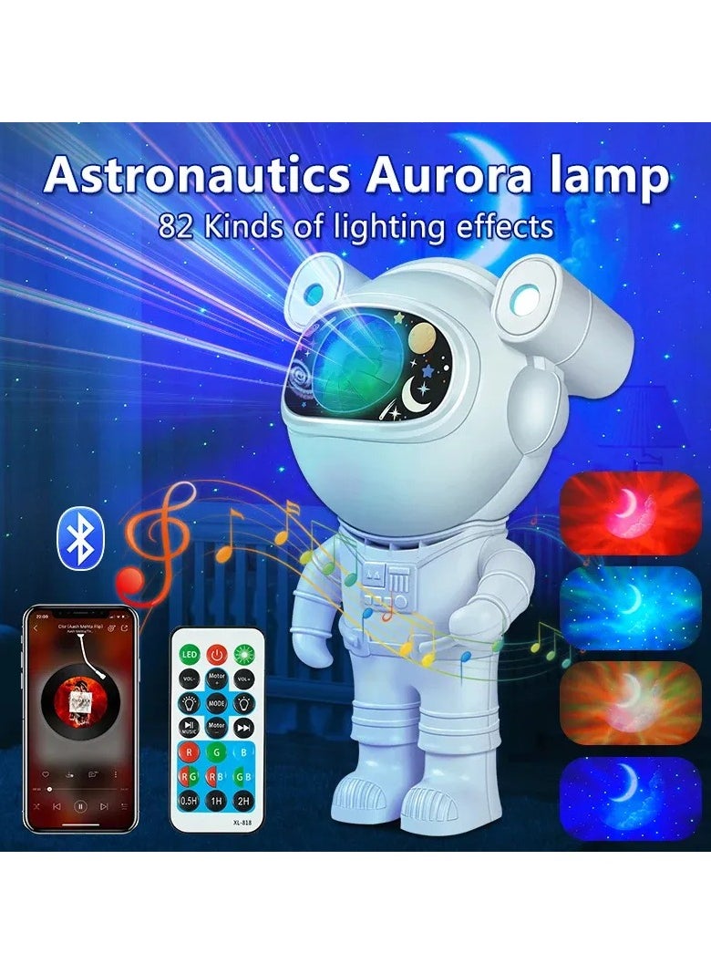 Star Projector Galaxy Night Light A Stylish Astronaut Space Projector and Starry Nebula Ceiling LED Night.