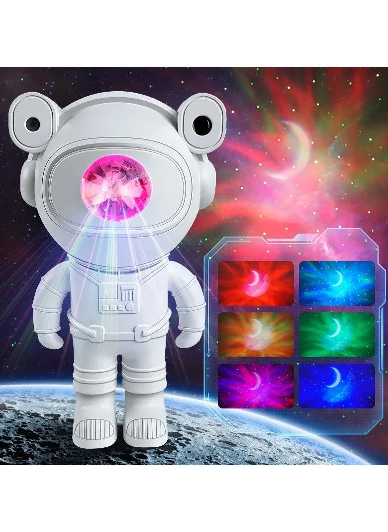 Star Projector Galaxy Night Light A Stylish Astronaut Space Projector and Starry Nebula Ceiling LED Night.