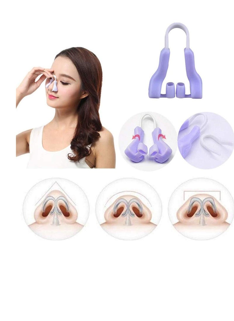 Nose Shaper Clip Nose Up Lifting Shaping Shaper Clip Nose Shapers Silicone Clamp Clip Nose Straighteners for Natural Nose up Slimmer Lifting Shaping 5 Pieces Nose Shaper for Women