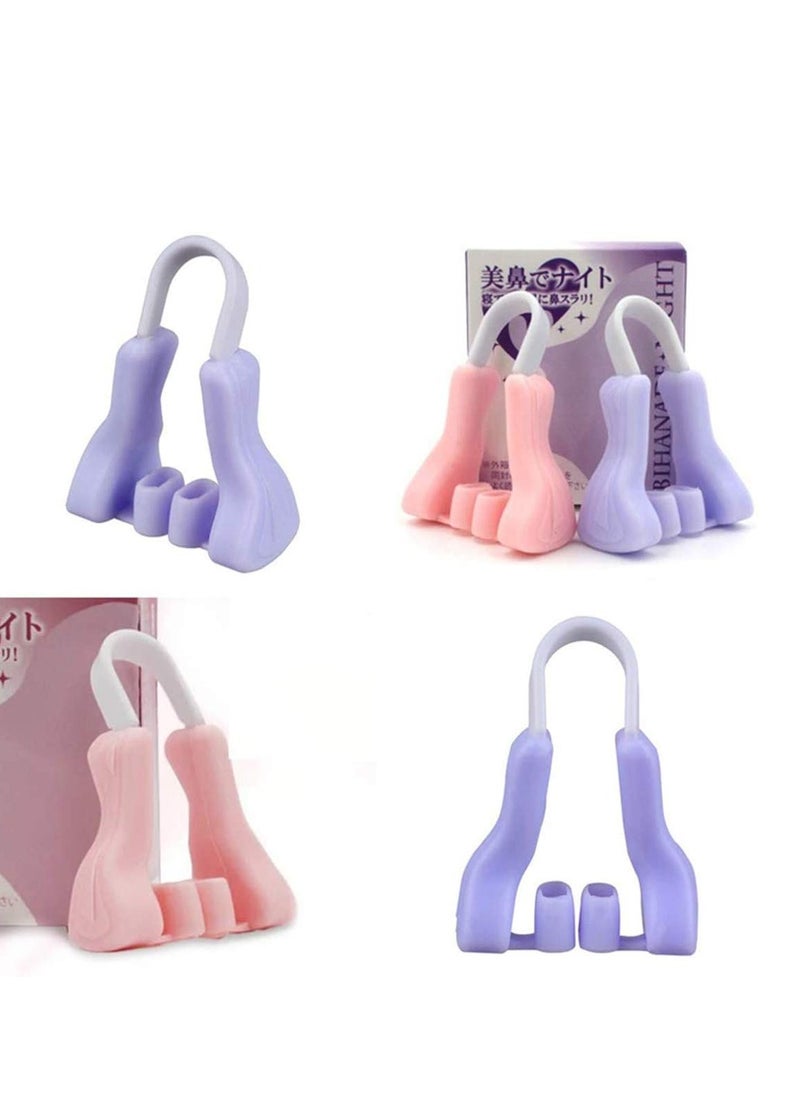 Nose Shaper Clip Nose Up Lifting Shaping Shaper Clip Nose Shapers Silicone Clamp Clip Nose Straighteners for Natural Nose up Slimmer Lifting Shaping 5 Pieces Nose Shaper for Women