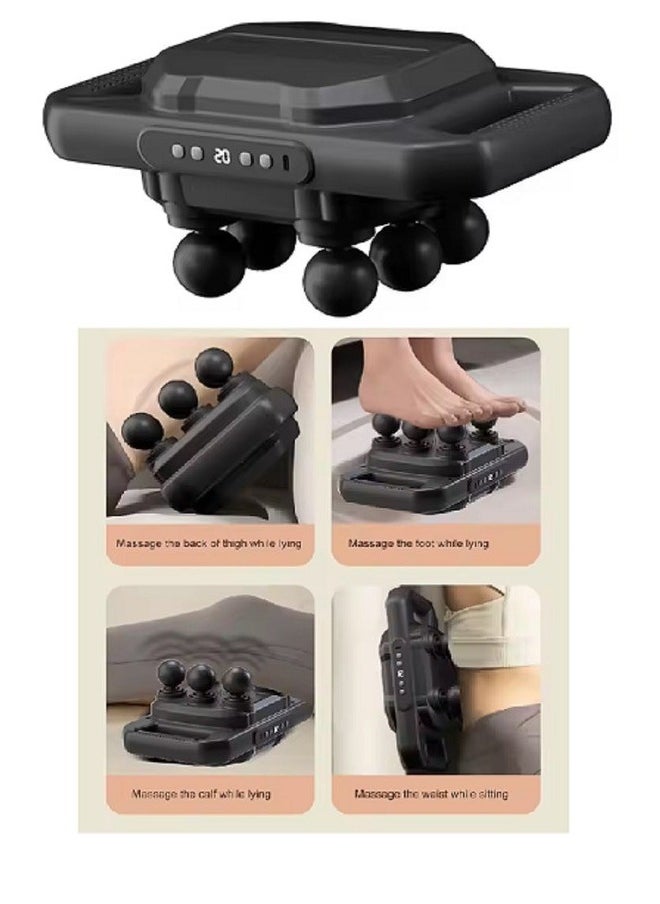 1-Pcs Professional Pain Relief Deep Tissue Percussion Massage Gun Machine Powerful Muscle Massage Gun