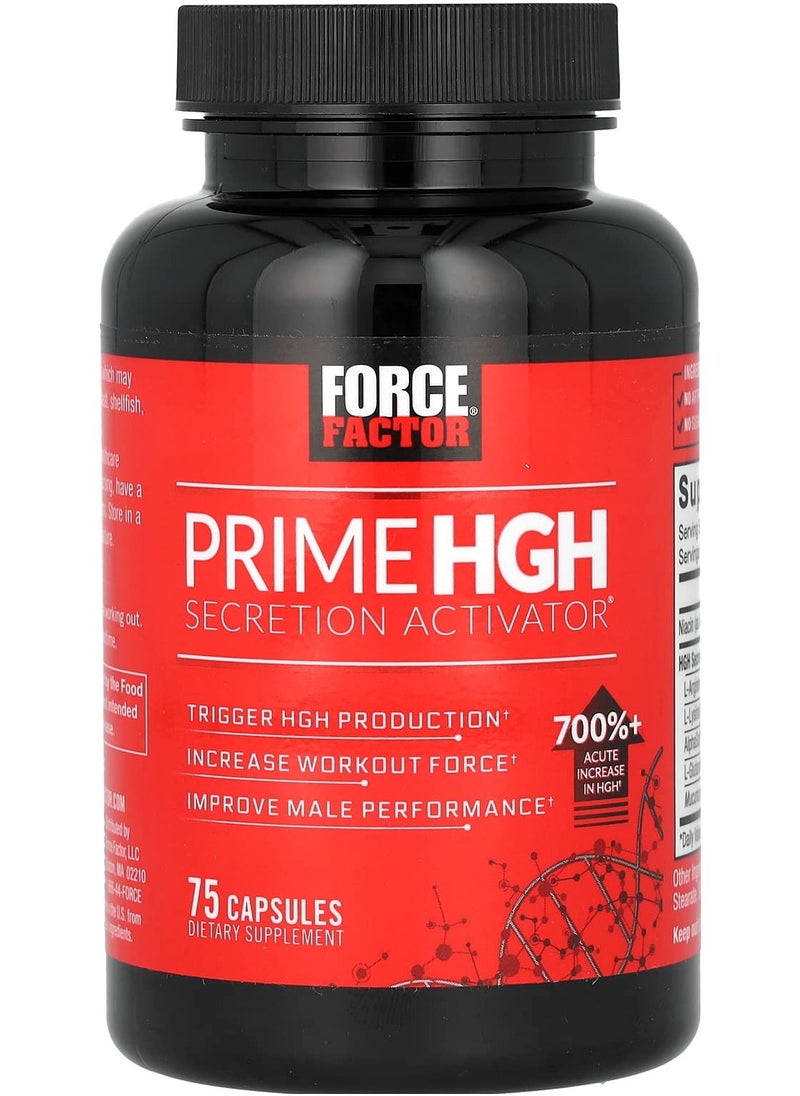 Prime HGH Secretion Activator 75 Capsules