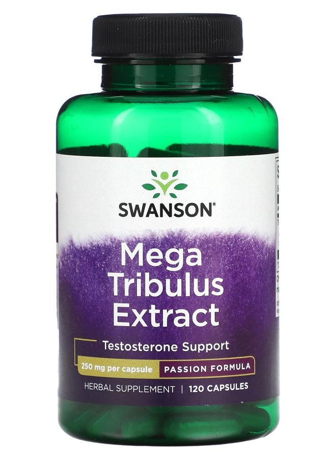 Mega Tribulus Extract 250 mg 120 Capsules